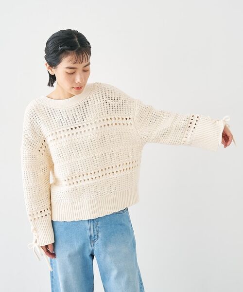 collex / コレックス カーディガン・ボレロ | 袖口レースアップ2WAYカーディガン | 詳細20