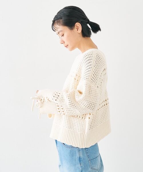 collex / コレックス カーディガン・ボレロ | 袖口レースアップ2WAYカーディガン | 詳細21