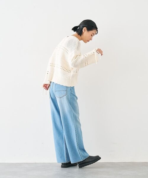 collex / コレックス カーディガン・ボレロ | 袖口レースアップ2WAYカーディガン | 詳細6