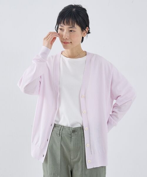 collex / コレックス カーディガン・ボレロ | シアーラインカーディガン | 詳細1