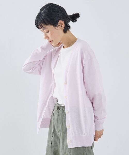 collex / コレックス カーディガン・ボレロ | シアーラインカーディガン | 詳細2