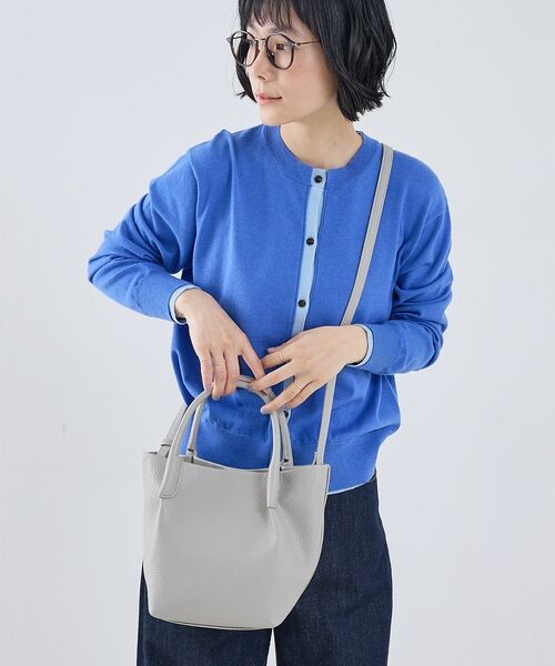 collex / コレックス ショルダーバッグ | 2WAY バケットトートバッグ タックハンドル＆ショルダー | 詳細4