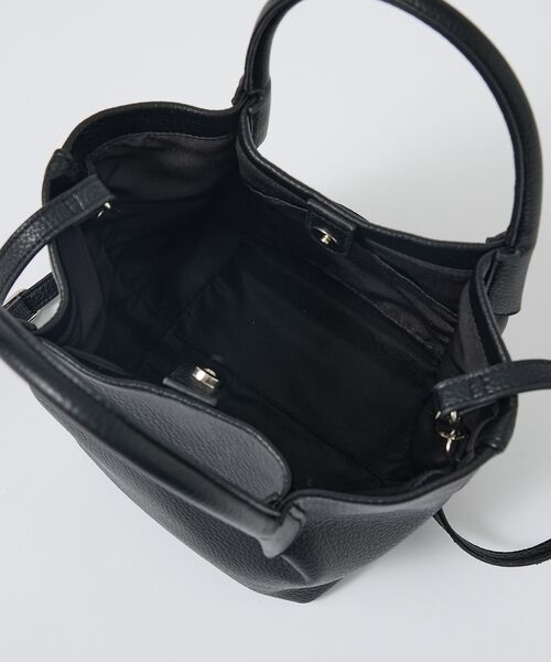 collex / コレックス ショルダーバッグ | 2WAY バケットトートバッグ タックハンドル＆ショルダー | 詳細26