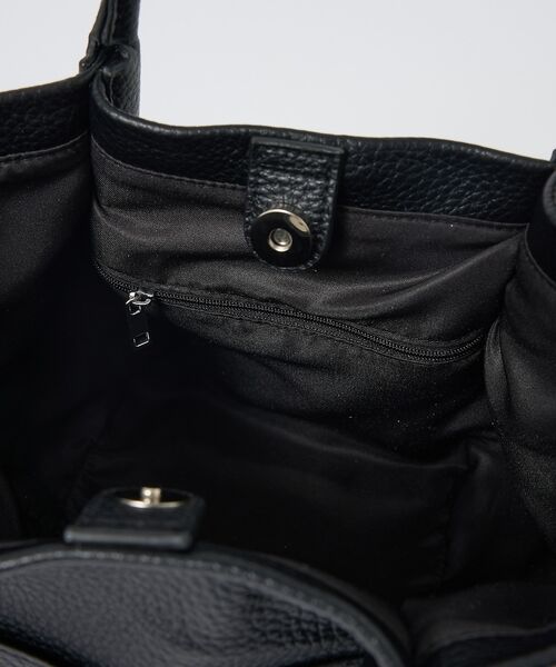 collex / コレックス ショルダーバッグ | 2WAY バケットトートバッグ タックハンドル＆ショルダー | 詳細27