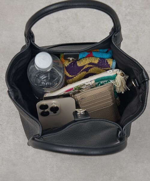 collex / コレックス ショルダーバッグ | 2WAY バケットトートバッグ タックハンドル＆ショルダー | 詳細16