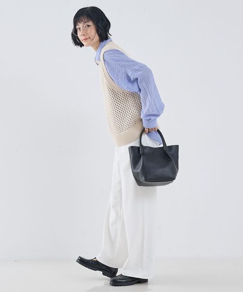 collex / コレックス ショルダーバッグ | 2WAY バケットトートバッグ タックハンドル＆ショルダー | 詳細19