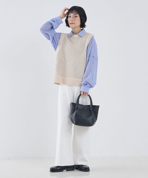 collex / コレックス ショルダーバッグ | 2WAY バケットトートバッグ タックハンドル＆ショルダー | 詳細20