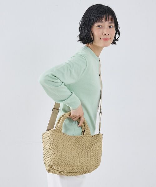 collex / コレックス トートバッグ | 2WAYナイロンテープメッシュトート&ショルダーバッグ（ベージュ）