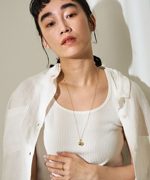 collex / コレックス ネックレス・ペンダント・チョーカー | 【dignif】【金属アレルギー対応】ネックレス　Dew（ゴールド）