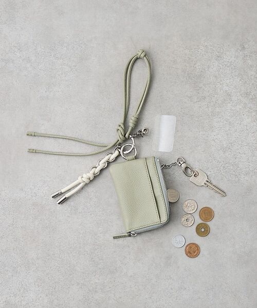 collex / コレックス 財布・コインケース・マネークリップ | ハンドストラップ付フラグメントケース【予約】（セージグリーン）