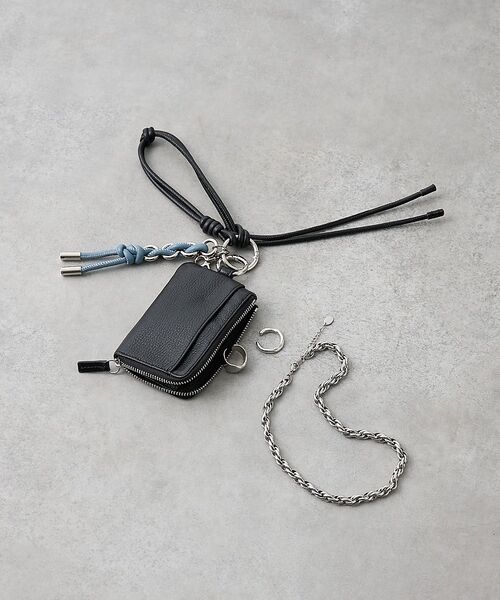 collex / コレックス 財布・コインケース・マネークリップ | ハンドストラップ付フラグメントケース【予約】（ブラック）