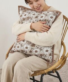 collex / コレックス インテリア・インテリア雑貨 | 【26SS新色】ブロックプリント キルトクッションカバー 45×45