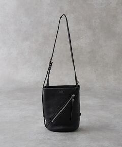 collex / コレックス ショルダーバッグ | 【WEB限定】【Beau're/ヴュレ】斜めZIP縦長 ショルダーバッグ
