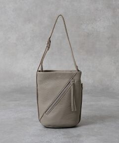 collex / コレックス ショルダーバッグ | 【WEB限定】【Beau're/ヴュレ】斜めZIP縦長 ショルダーバッグ