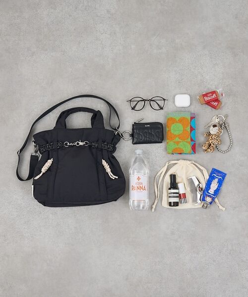 collex / コレックス ショルダーバッグ | 【WEB限定】【CTFK/コントロールフリーク】ナイロンコードベルトトートバッグ | 詳細1