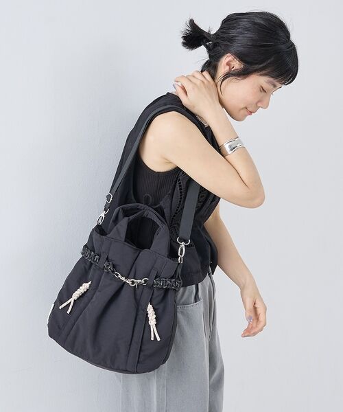 collex / コレックス ショルダーバッグ | 【WEB限定】【CTFK/コントロールフリーク】ナイロンコードベルトトートバッグ | 詳細7
