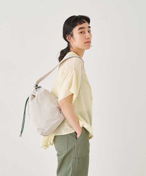 collex / コレックス ショルダーバッグ | 【WEB限定】【EARTH MADE】撥水ナイロンパラコードボンサックバッグ | 詳細1