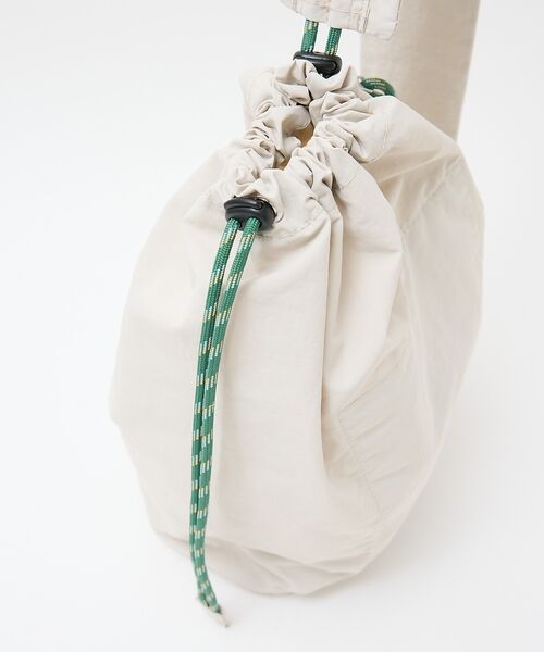 collex / コレックス ショルダーバッグ | 【WEB限定】【EARTH MADE】撥水ナイロンパラコードボンサックバッグ | 詳細12