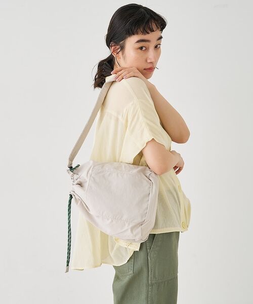 collex / コレックス ショルダーバッグ | 【WEB限定】【EARTH MADE】撥水ナイロンパラコードボンサックバッグ | 詳細2