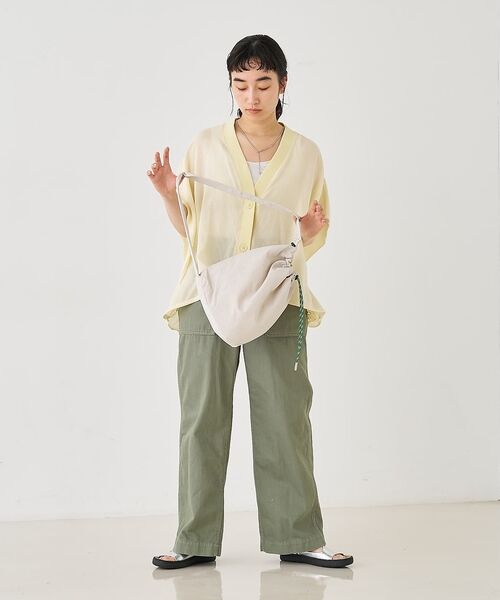 collex / コレックス ショルダーバッグ | 【WEB限定】【EARTH MADE】撥水ナイロンパラコードボンサックバッグ | 詳細4