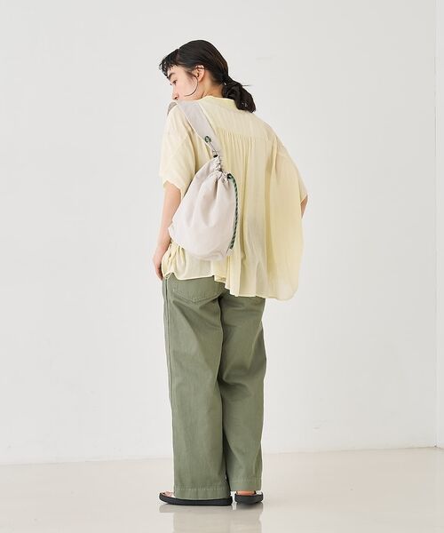 collex / コレックス ショルダーバッグ | 【WEB限定】【EARTH MADE】撥水ナイロンパラコードボンサックバッグ | 詳細6