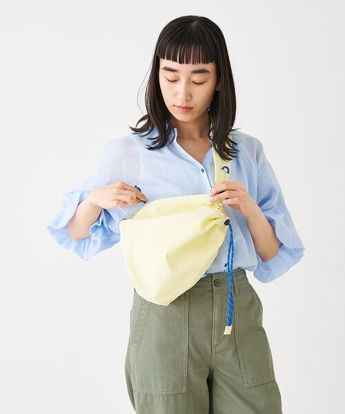 collex / コレックス ショルダーバッグ | 【WEB限定】【EARTH MADE】撥水ナイロンパラコードボンサックバッグ | 詳細23