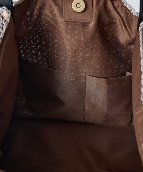 collex / コレックス かごバック | 【WEB限定】フリンジチャーム付きペーパートート【予約】 | 詳細12