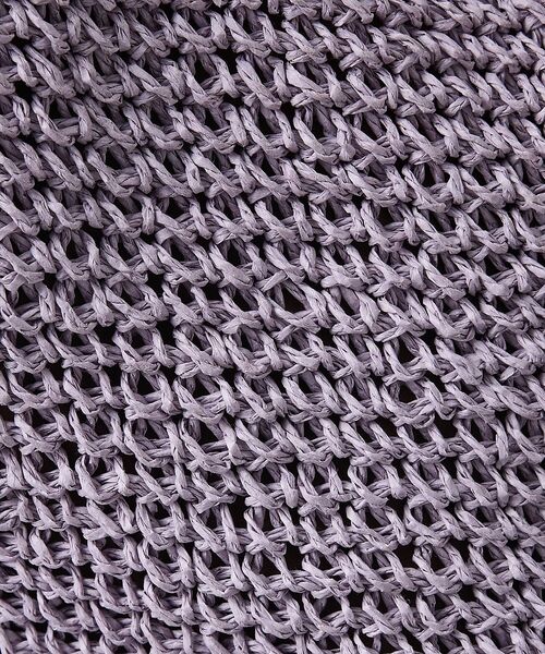 collex / コレックス かごバック | 【WEB限定】フリンジチャーム付きペーパートート【予約】 | 詳細19