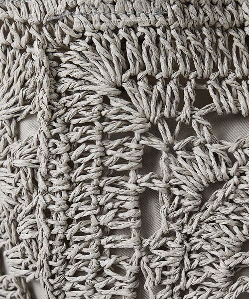 collex / コレックス かごバック | 【WEB限定】モチーフ編スクエアトートバッグ【予約】 | 詳細5