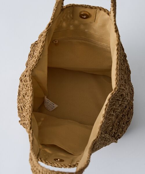 collex / コレックス かごバック | 【WEB限定】モチーフ編スクエアトートバッグ【予約】 | 詳細13