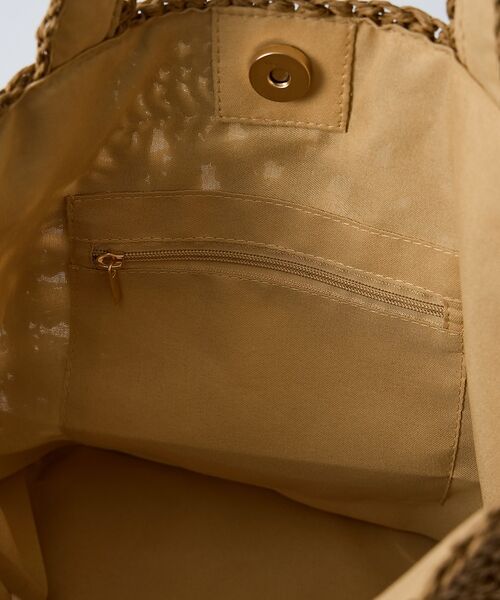 collex / コレックス かごバック | 【WEB限定】モチーフ編スクエアトートバッグ【予約】 | 詳細14