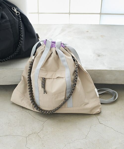 collex / コレックス リュック・バックパック | 【WEB限定】【CTFK/コントロールフリーク】ナイロン3WAYスクエアトート（ライトグレー）