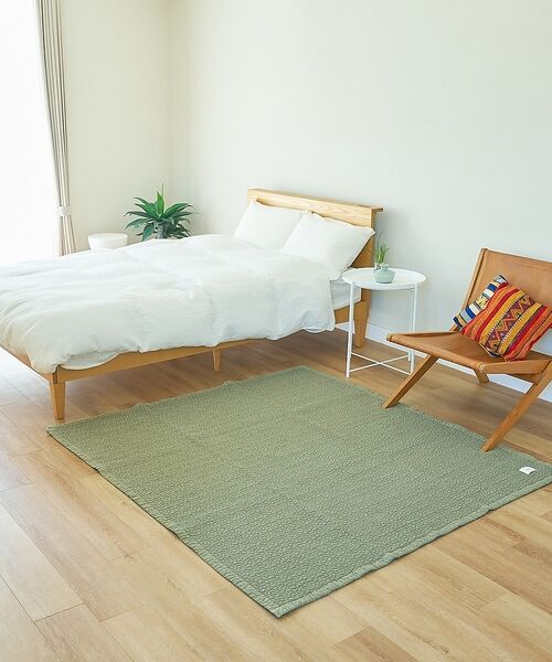 collex / コレックス 食器 | イブル クラウド柄 オーガニックコットン キルティングマット 正方形 150×1 | 詳細6