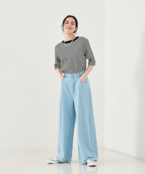 collex / コレックス デニムパンツ | タックウエストデニムパンツ | 詳細2