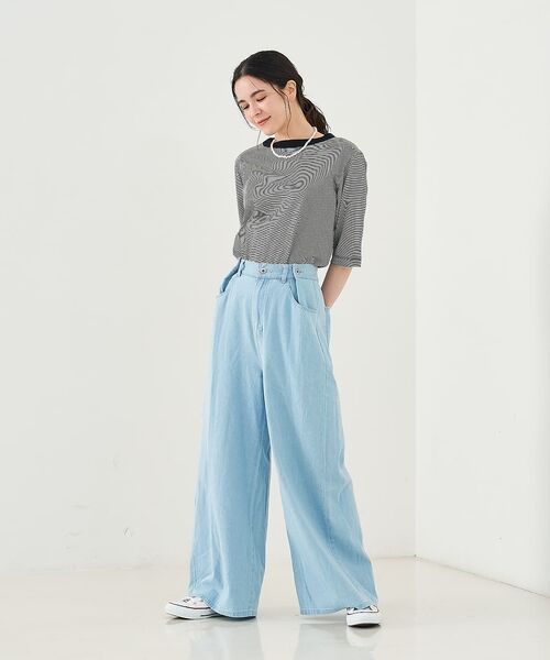 collex / コレックス デニムパンツ | タックウエストデニムパンツ | 詳細3