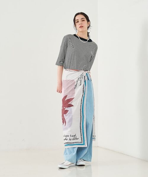 collex / コレックス デニムパンツ | タックウエストデニムパンツ | 詳細4