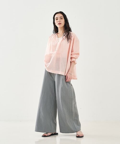 collex / コレックス デニムパンツ | タックウエストデニムパンツ | 詳細9