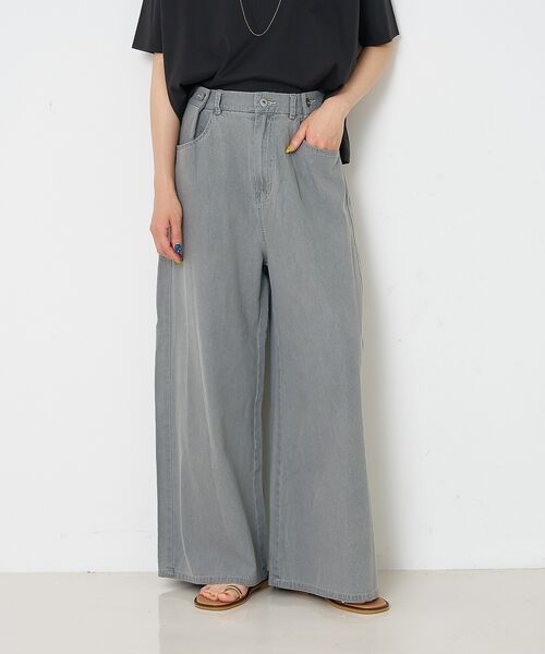 collex / コレックス デニムパンツ | タックウエストデニムパンツ | 詳細18