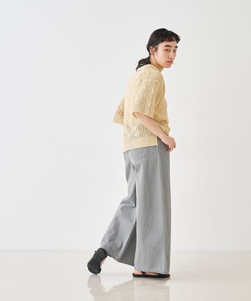 collex / コレックス デニムパンツ | タックウエストデニムパンツ | 詳細12