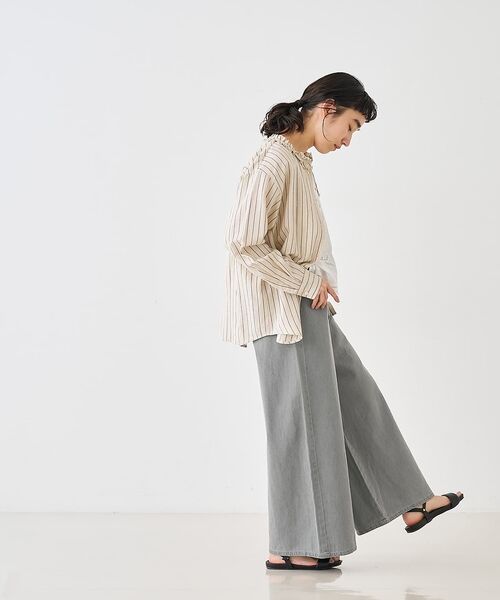 collex / コレックス デニムパンツ | タックウエストデニムパンツ | 詳細16