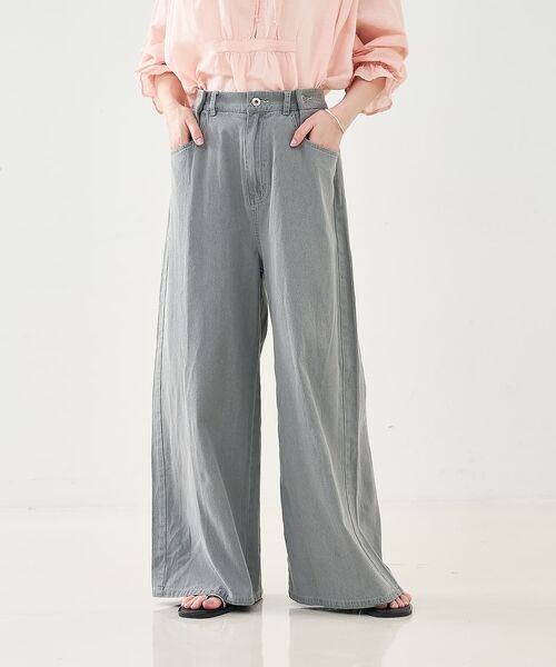 collex / コレックス デニムパンツ | タックウエストデニムパンツ | 詳細17