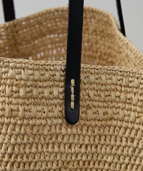 collex / コレックス かごバック | ラフィア革ハンドル2WAYトートバッグ【予約】 | 詳細23
