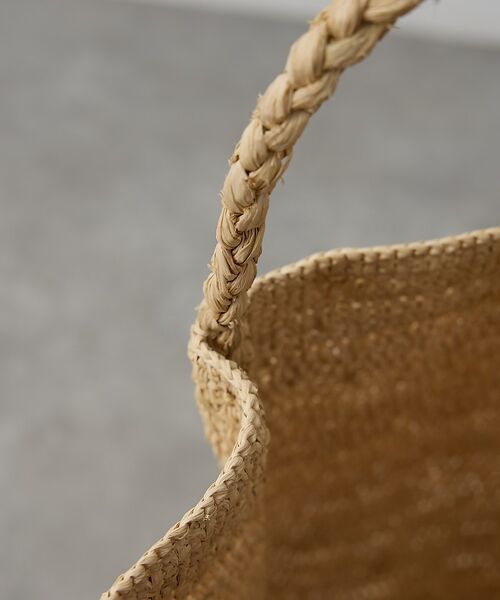 collex / コレックス かごバック | ラフィア革ハンドル2WAYトートバッグ【予約】 | 詳細24