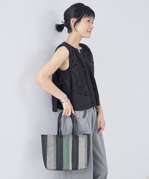 collex / コレックス かごバック | 【MOON BIRD/ムーンバード】手編みメルカドバッグ【予約】 | 詳細1