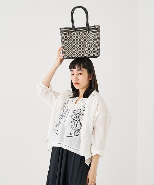 collex / コレックス かごバック | 【MOON BIRD/ムーンバード】手編みメルカドバッグ【予約】 | 詳細11