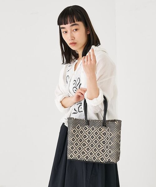 collex / コレックス かごバック | 【MOON BIRD/ムーンバード】手編みメルカドバッグ【予約】 | 詳細13