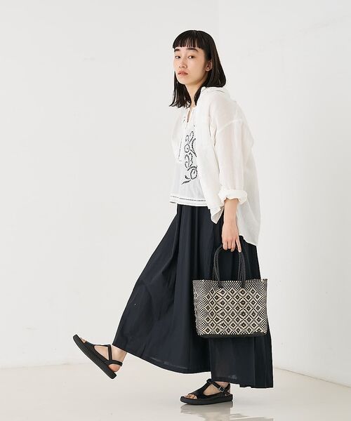 collex / コレックス かごバック | 【MOON BIRD/ムーンバード】手編みメルカドバッグ【予約】 | 詳細14