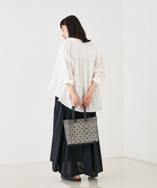 collex / コレックス かごバック | 【MOON BIRD/ムーンバード】手編みメルカドバッグ【予約】 | 詳細15