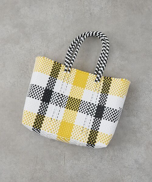 collex / コレックス かごバック | 【MOON BIRD/ムーンバード】手編みメルカドバッグ【予約】（イエロー）