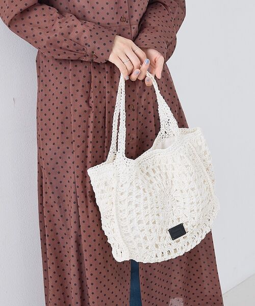 collex / コレックス かごバック | 【Swaraj /スワラージ】手編みペーパーラフィアトートバッグ【予約】 | 詳細10